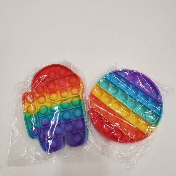 Among Us Push Pop Bubble Sensory Fidget (no hook) - Picture 3 of 3